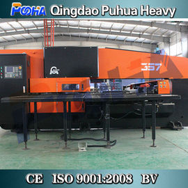 Closed Hydraulic CNC Sheet Metal Punching Machine 24/32 Station with Taiwan Ball Screw