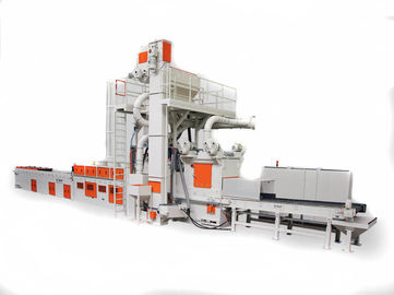 Auto Parts Abrasive Blasting Equipment Wire Mesh Belt Pass Through Type Shot blasting machine