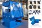 Dust Free Tumble Shot Blasting Machine No Dead Ends , ISO CE Certification