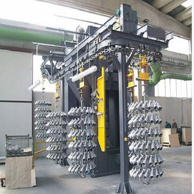 Q38  Lpg Gas Cylinder CE Hanger Type Shot Blasting Machine
