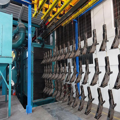 Q38  Lpg Gas Cylinder CE Hanger Type Shot Blasting Machine