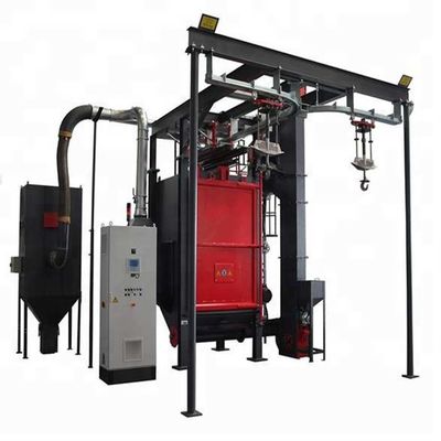 Forged Parts Steel Wheels Hook Type Shot Blasting Machine