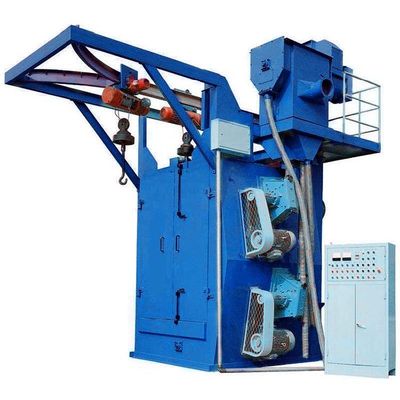 Overhead Hanger Hook Type Shot Blasting Machine Steel Parts