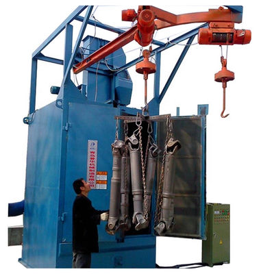 Overhead Hanger Hook Type Shot Blasting Machine Steel Parts